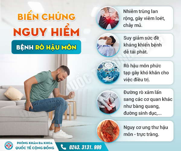 Dấu hiệu nhận biết rò hậu môn, nguyên nhân gây bệnh và biến chứng nguy hiểm cần phải biết